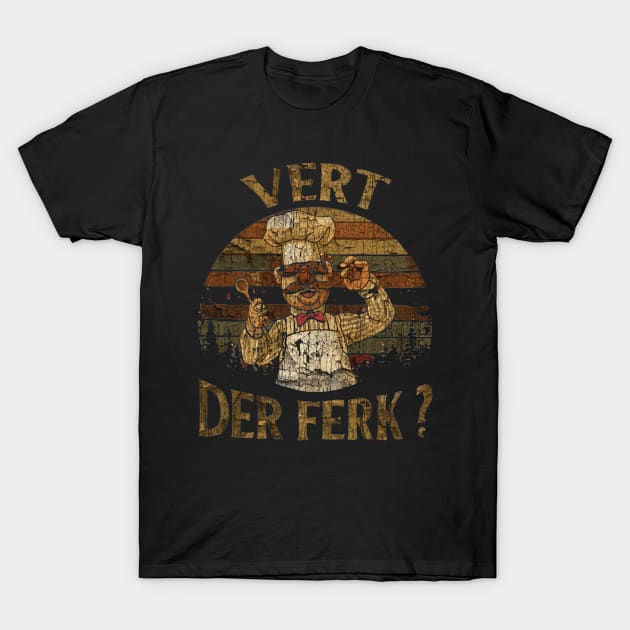 vert der ferk retrocolor T-Shirt by driveclassics.workshop